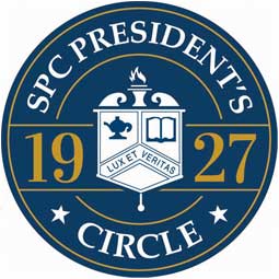 round logo with blue background1927 President's Circle logo