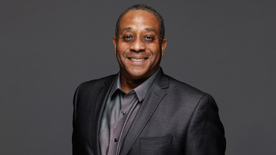 portrait of CCIT dean Dr. Mark McKinney wearing a dark gray suit and a smile