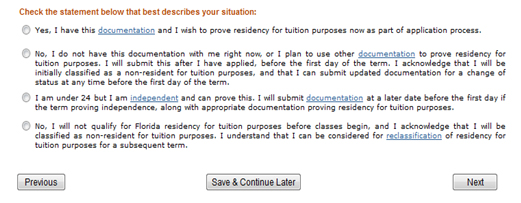 readmission choices in myspc