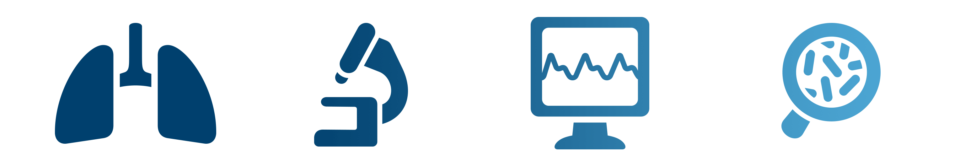 blue Respiratory Care icons
