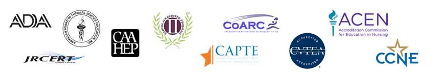 health accreditation logos